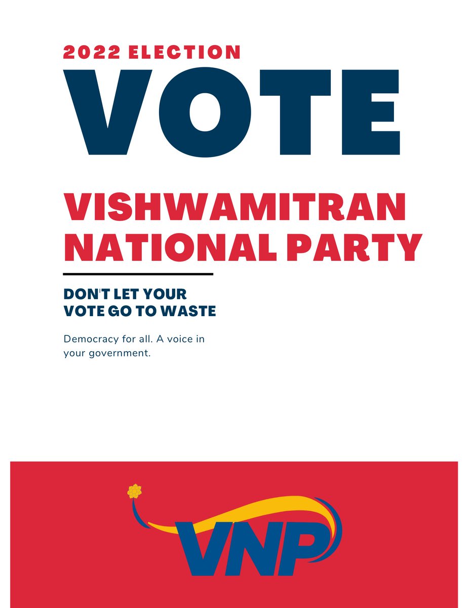 Vote VNP in the <a href="/vishwamitragov/">Government of Vishwamitra</a> elections!