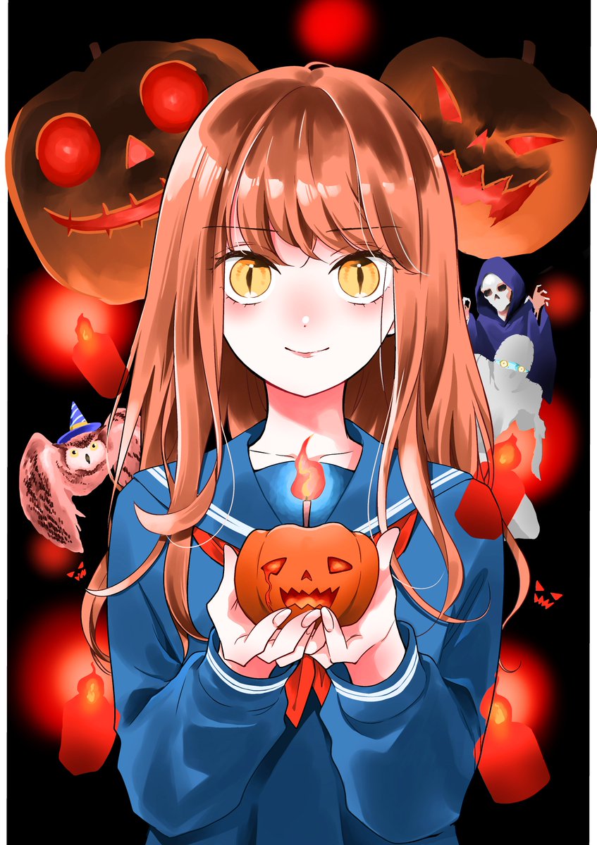 「最近のハロウィーンイラストhappy Halloween 」|いしかわえみ＊絶叫学級 転生れんさい中のイラスト