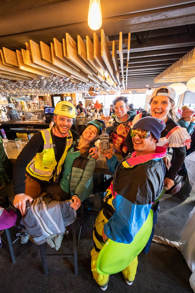 Arapahoe_Basin's tweet photo. Today's #Halloween party brought lots of shredders throwing down in the Tricks For Treats rail jam, candy galore, bluebird skies, and tons of great costumes. Today was another Halloween for the books at The Legend. Thanks to everyone for coming out!
#ABasin #LegendaryForAReason https://t.co/kjPdv1JhuQ