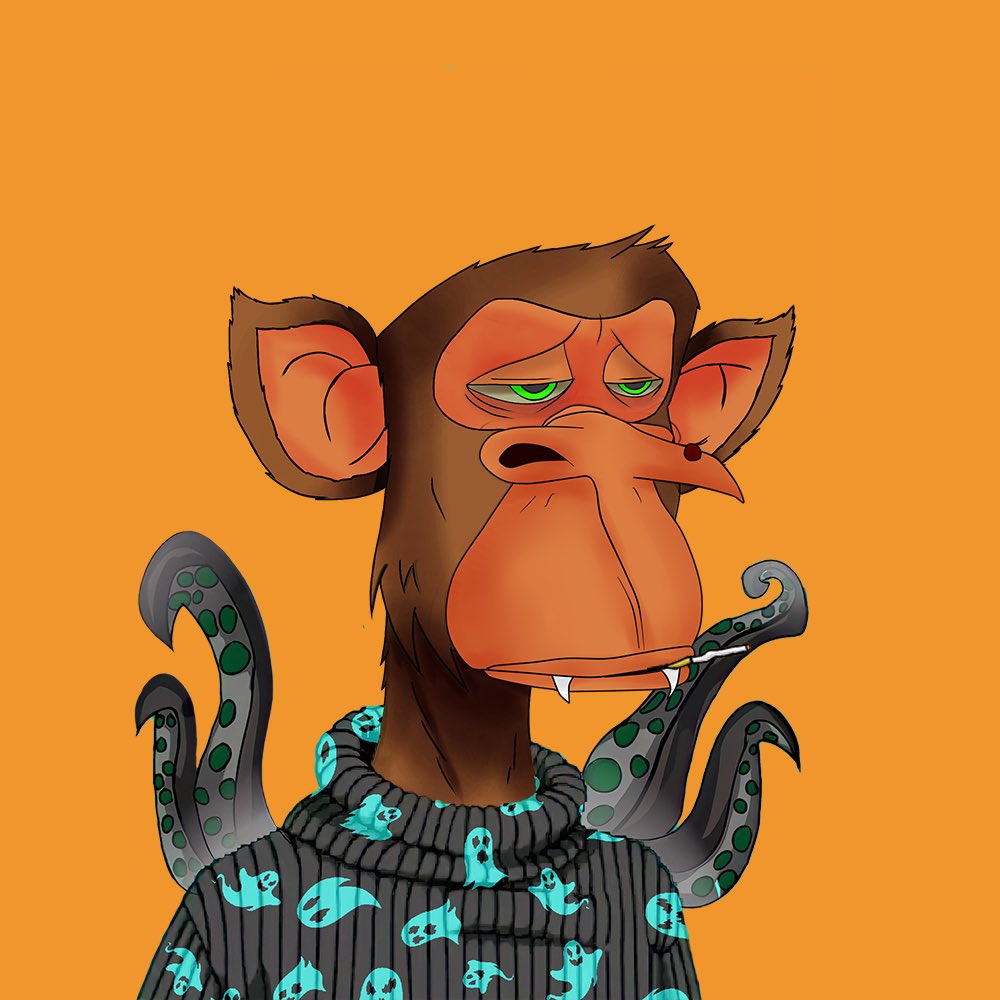 Really digging that turtle neck @PapaChasten time to get spooky 👻