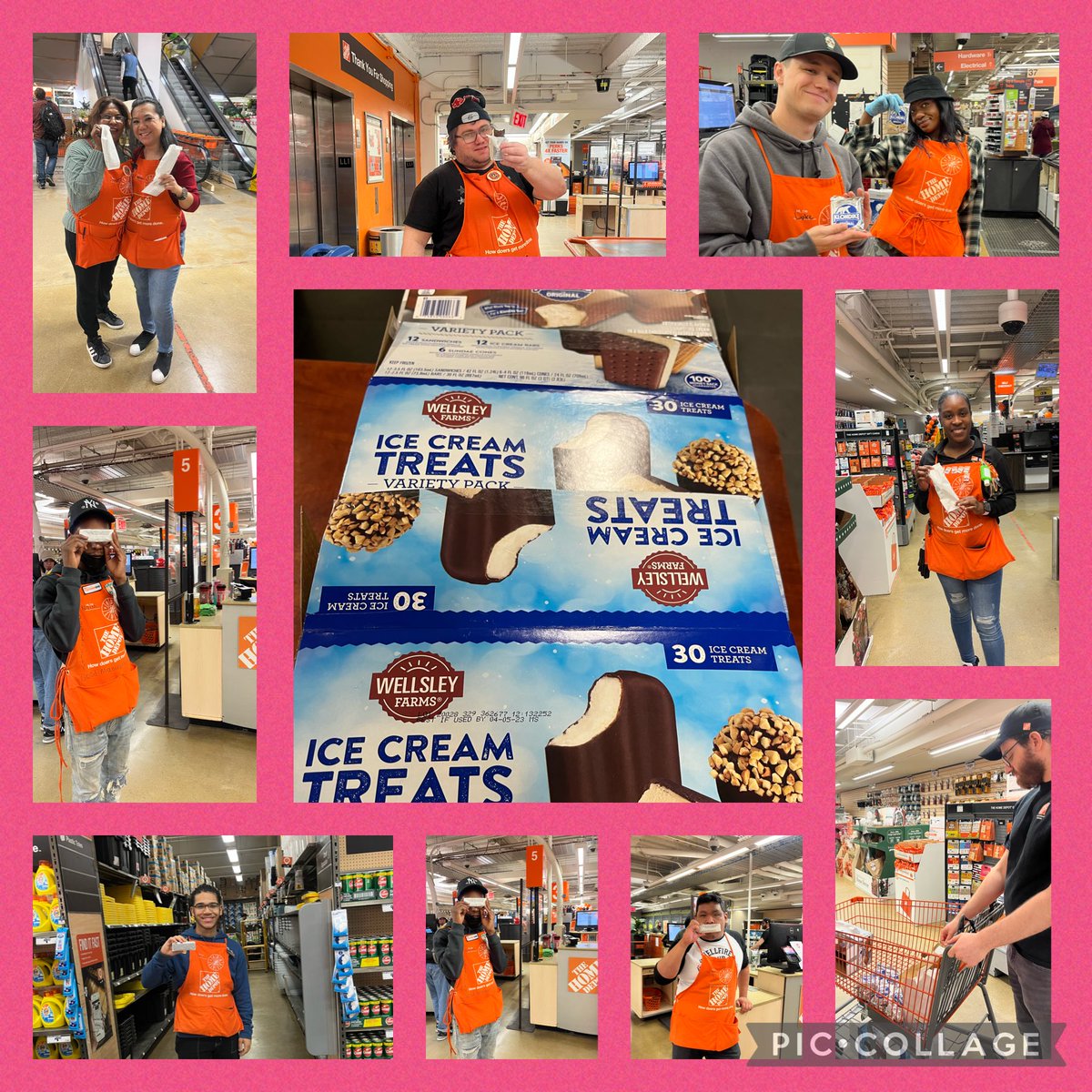 Rhonda Edwards operations Assistant SM (@rhondae75895645) on Twitter photo Don’t let the cold outside fool you #cam & friends decided to give ice cream to the WHOLE store one team sharing is caring 😋😋<a href="/Pr0punter/">Gerry Thomas</a> <a href="/TDonnelly921/">Tiffany Donnelly</a> <a href="/zyke_munk/">Zyke Munk</a> <a href="/EstherASDS/">Esther</a> Don’t let the cold outside fool you #cam & friends decided to give ice cream to the WHOLE store one team sharing is caring 😋😋<a href="/Pr0punter/">Gerry Thomas</a> <a href="/TDonnelly921/">Tiffany Donnelly</a> <a href="/zyke_munk/">Zyke Munk</a> <a href="/EstherASDS/">Esther</a>