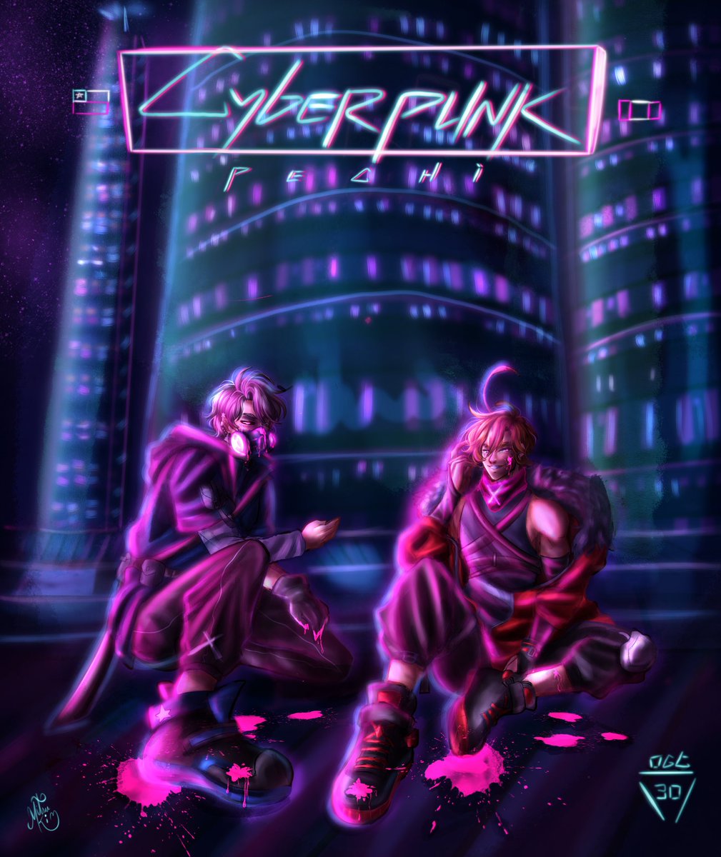 Mitsukim07's tweet photo. #pechictubre2022 #pechictubre
Concepto: Cyberpunk | pecados
En un futuro distopico,Sebastián y Víctor se juntan para poder sobrevivir en este mundo, cometiendo incluso algunos pecados para lograrlo.
#chiper #abcp #abcps #countryhumans #chiru #pechi #chirú #chipe https://t.co/zLnFGKxdW6