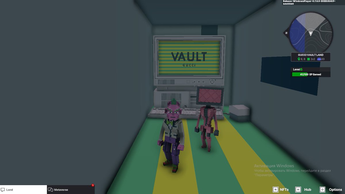 Dumasikiss's tweet photo. @TheSandboxGame 🍓 #GucciVault in  #TheSandbox https://t.co/TWYp7QqvIB