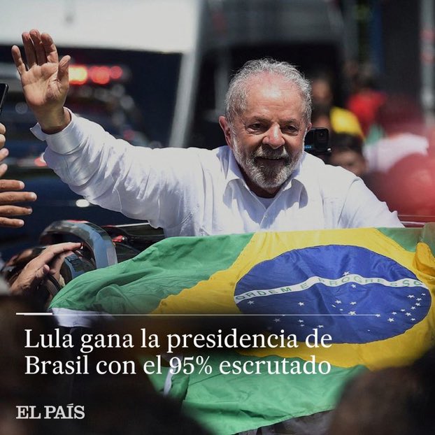 supernova_2020's tweet photo. Brasil tiene a un ex reo, destructor de la Paz, la democracia, la familia y la niñez con ideología de género #ForoSaoPaulo de presidente
Lula le gana a Bolsonaro con casi la misma cantidad de votos que Boric le ganó a Kast, que más habrá en común? #EleccionesBrasil #JairBolsonaro https://t.co/zluadaaFYj