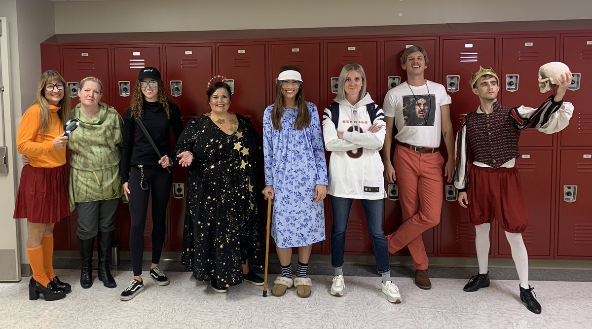 It’s not just the seniors who enjoy dressing up for Halloween! Turpin ELA teachers are always up for getting into character! #spartanstrong #turpinspartans #wearefhsd #turpinteachers #turpinela