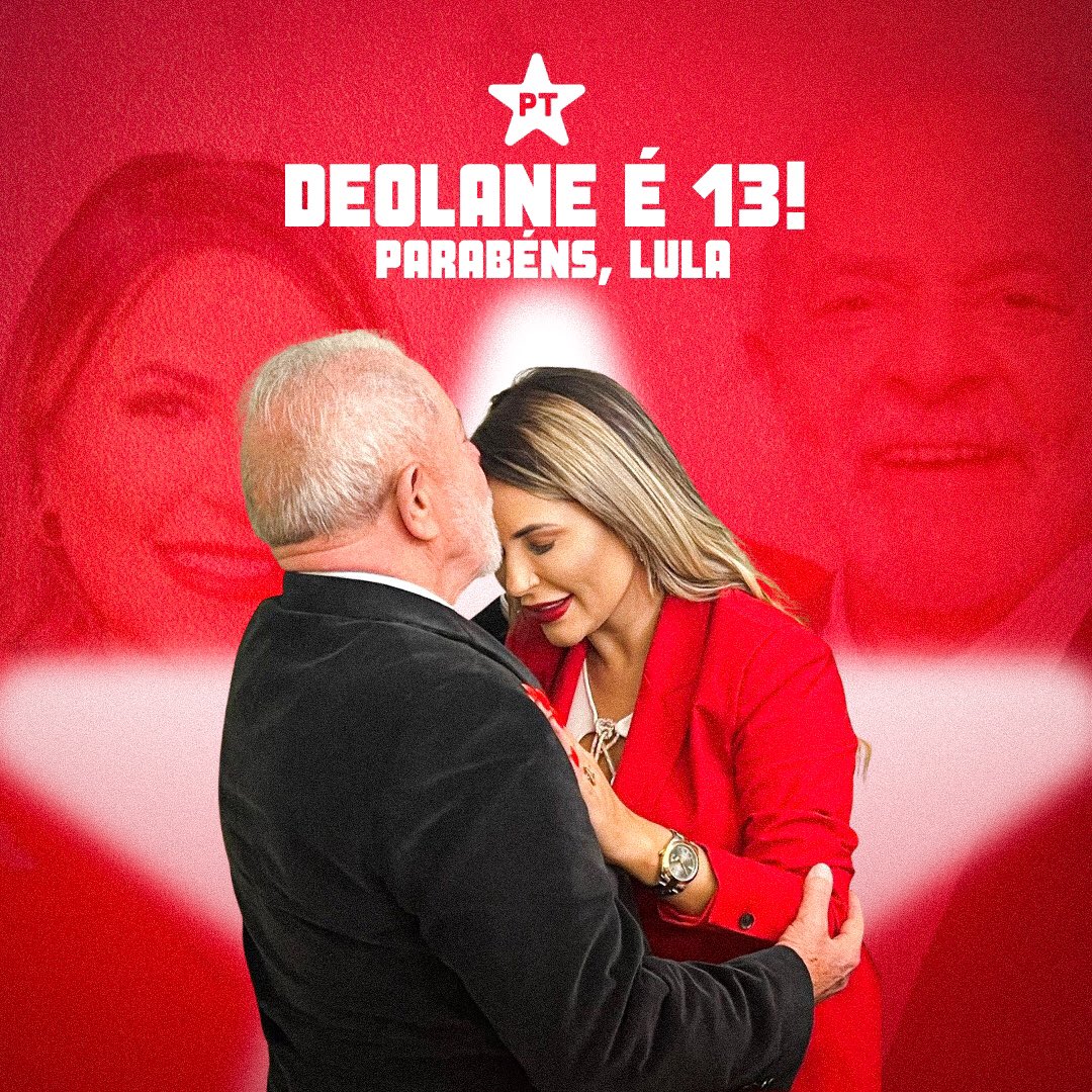Dra_Deolane's tweet photo. OBRIGADA, BRASIL! E parabéns ao  presidente Lula. Que você tenha sabedoria para conduzir nosso país com excelência. Confiamos em você para fazer o povo brasileiro voltar a sorrir! FAZ O L!!!! O bem venceu o mal ⭐️❤️ https://t.co/Hcu2dK75cG