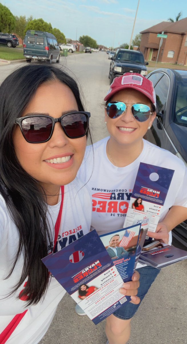Relentless for Congresswoman 
 @MayraFlores2022 
We will see the victory on November 8th!! Let’s gooooooo!! 
Go out and vote 🗳️ 

#LeadRight 🇺🇸🐘
#TexasVictory