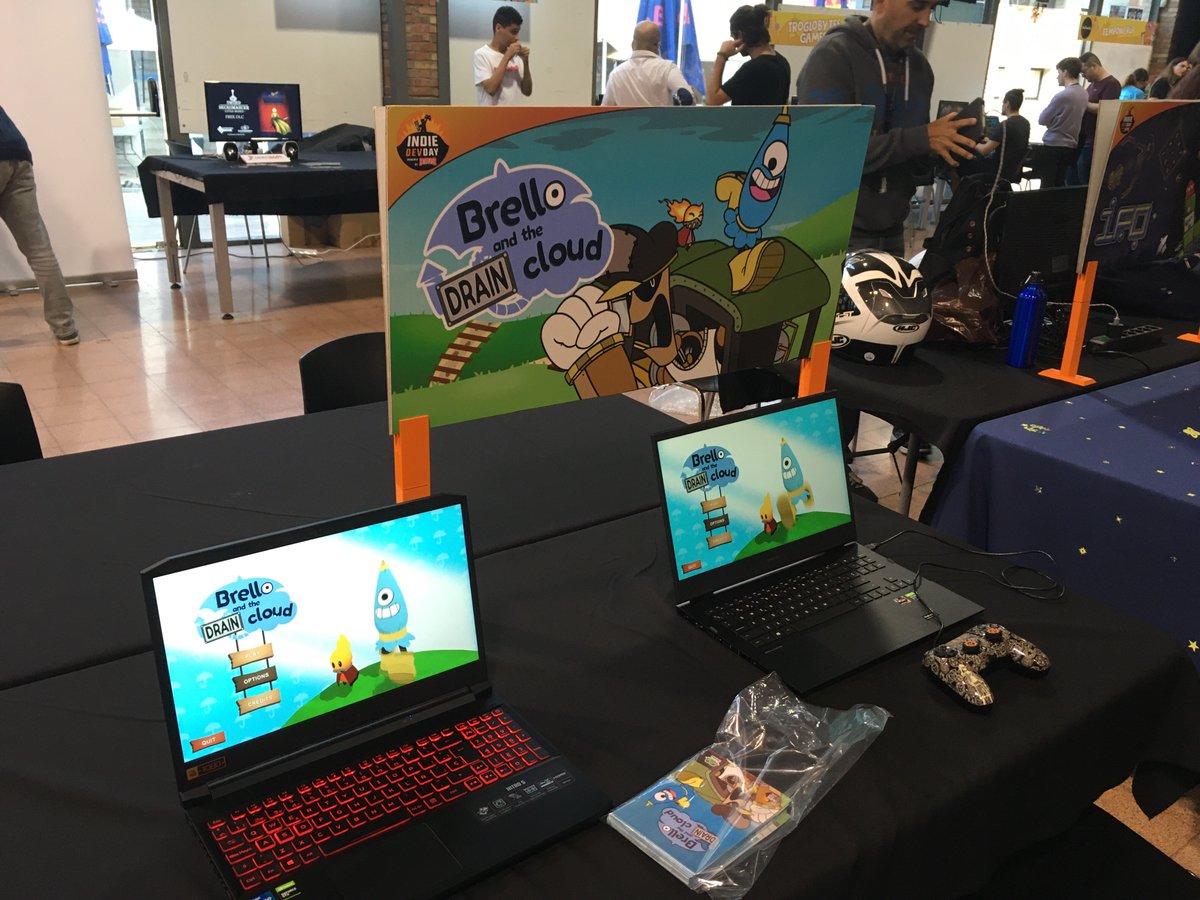 FroglakeStudios's tweet photo. No tenemos palabras para agradecer todo el apoyo que ha recibido #BrelloATDC en este @IndieDevDay 2022.
Gracias de corazón a tod@s l@s que habéis probado nuestra demo, esperamos que hayáis disfrutado cada minuto jugado. ¿Nos veremos el año que viene? 💚☂️ https://t.co/JedyRguIJt