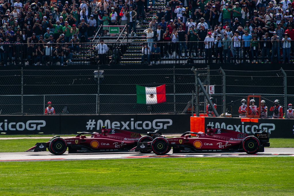 Sainz Leclerc GP Messico