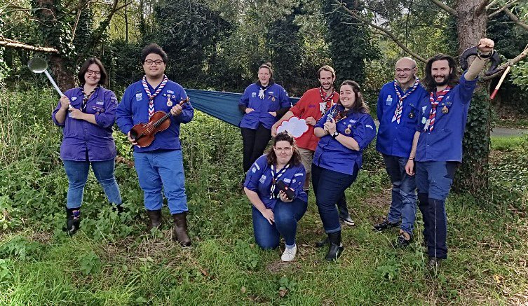 De retour de ma première direction d’une semaine de stage TECH (BAFA) ! Quel plaisir de former 14 éducateurs et éducatrices avec les @sgdf #BAFA