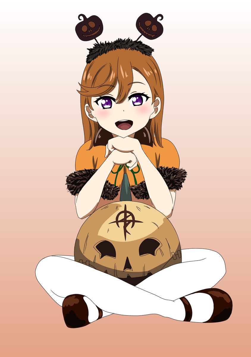 澁谷かのん 「ハッピーハロウィン#澁谷かのん #ラブライブスーパースター 」|サニサニ屋ファクトリーのイラスト