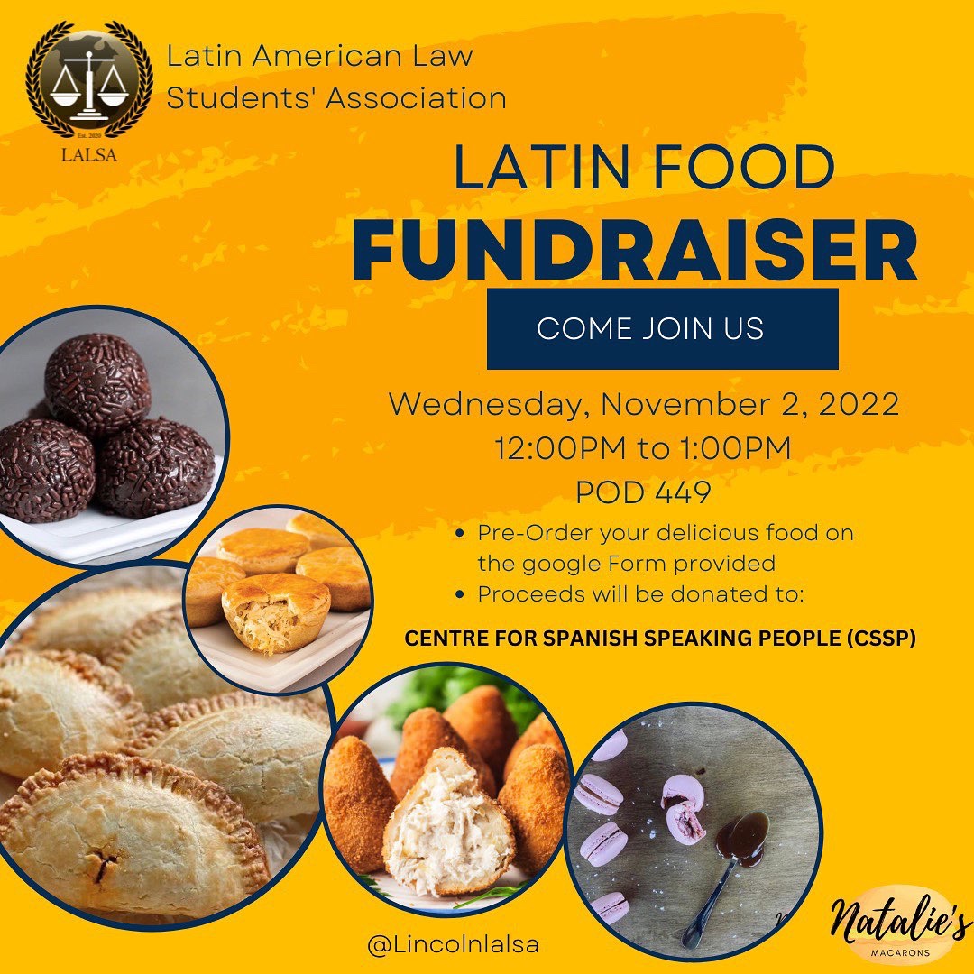 LAST DAY TO PRE-ORDER DELICIOUS LATIN FOOD FOR NOV 2ND!!

Additional food will be available the day of but items will be sold on first come first serve basis. 

docs.google.com/forms/d/e/1FAI…

#fundraiser