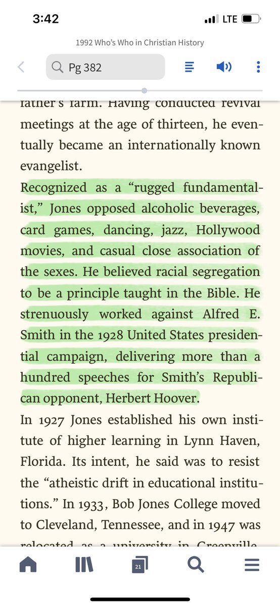 PRich's tweet photo. @thomaslhorrocks @Logos Ah - I see your point. The link provided in their Factbook led me to this article in the “Who’s Who” which makes mention. Maybe it’s a library issue? The church is certainly built with deeply flawed men and women. https://t.co/GnPlFFOrzT