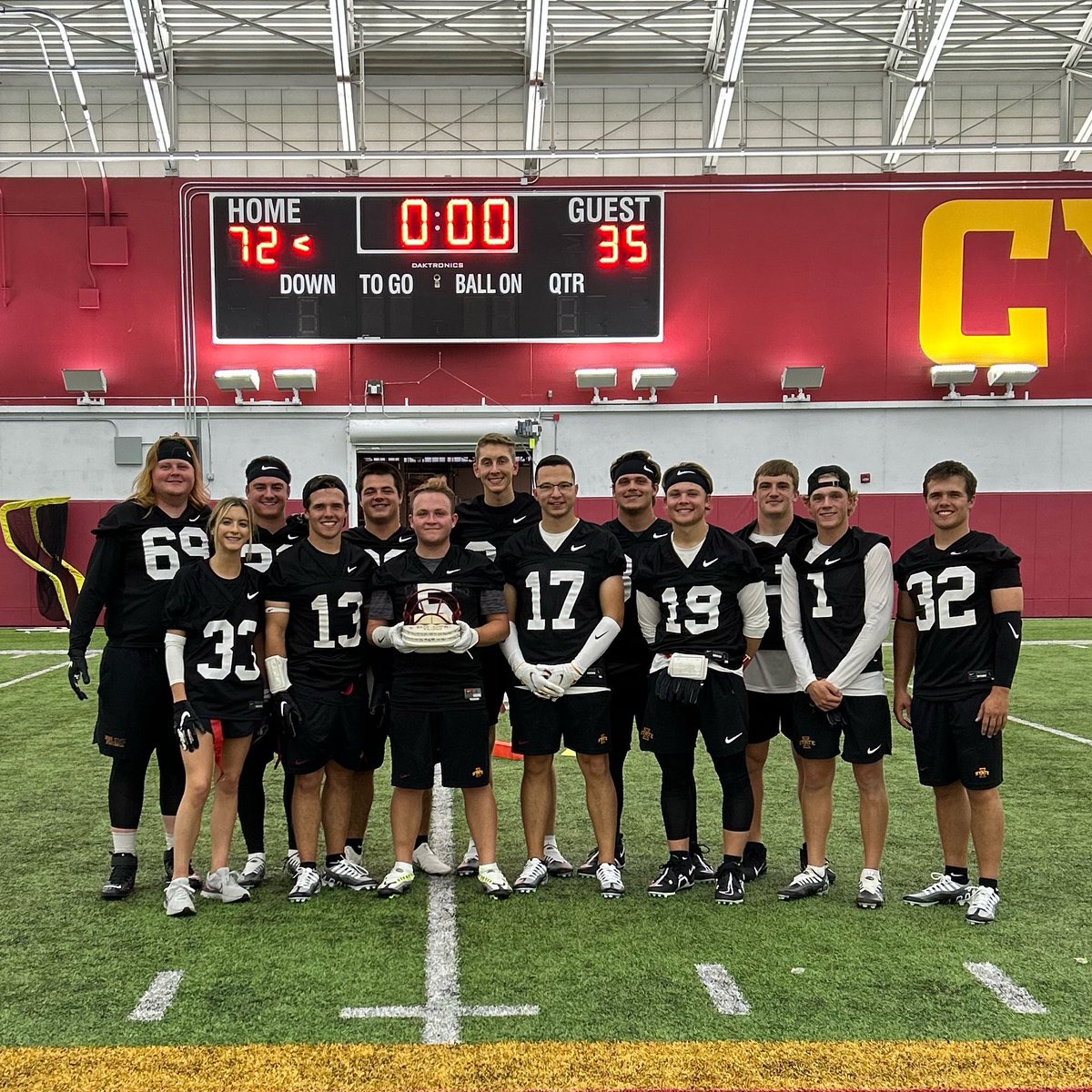 CycloneEQUIP's tweet photo. Battle for the Gade-Randall Trophy!

🚨Final Score🚨

Managers: 72
Trainers: 35

The trophy stays in the equipment room!!

🌪️🏈🏆 https://t.co/MRFTdnMKfq