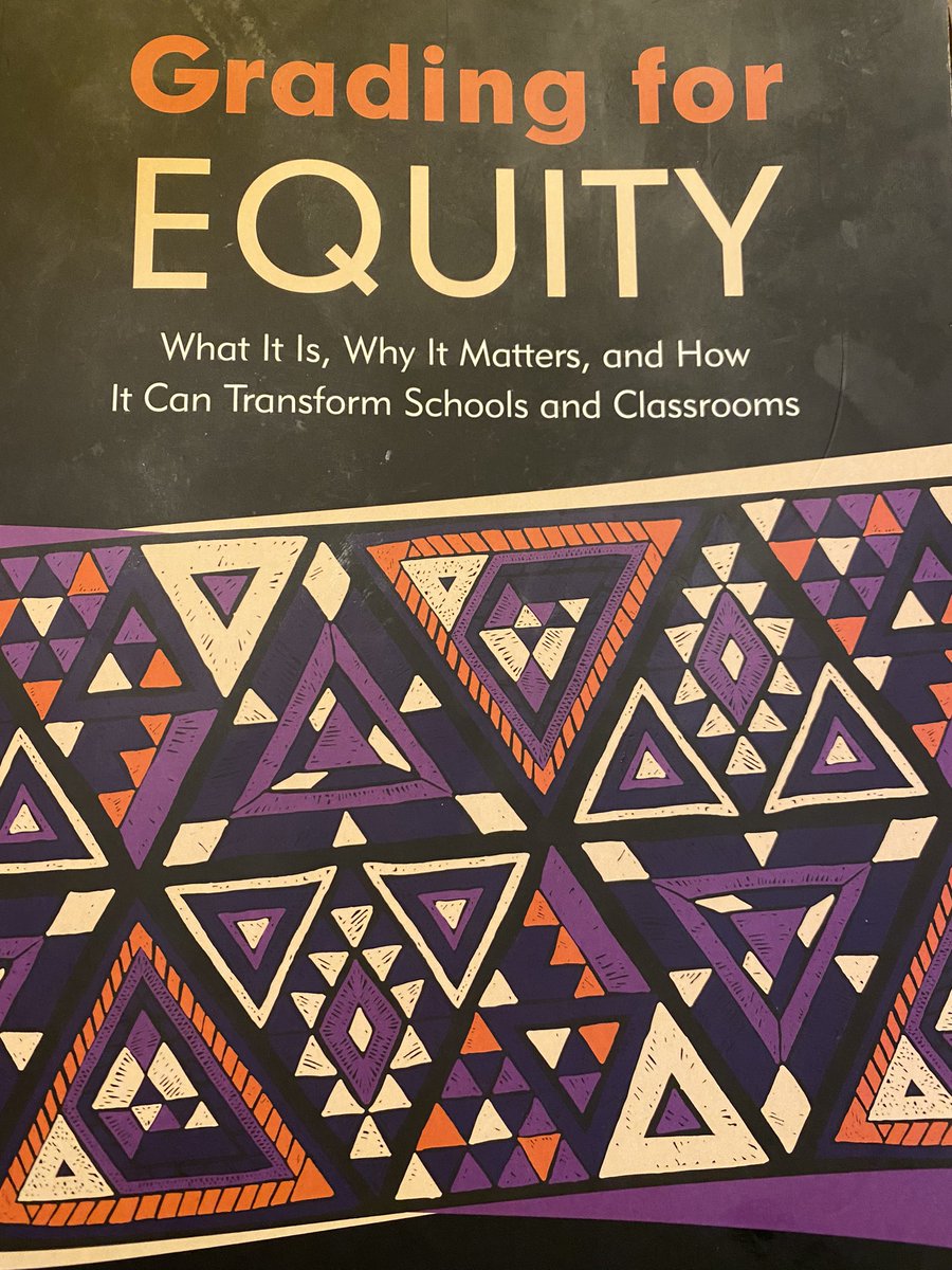 This book shows how grading is linked to the inequalities and inequities of the world. Great read so many more questions! Cant wait to discuss more with my colleagues 😊#Equity #OTL #DEI  #👩🏽‍🏫 #📚
