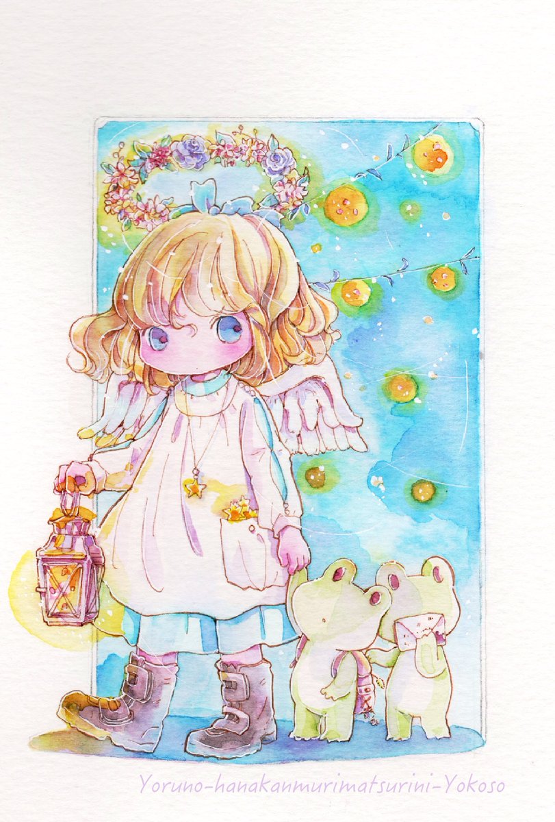 「おはようございますハロウィンですね〜楽しく過ごせますように 」|チコリ@✨🐸羽根🪶としっぽ展のイラスト