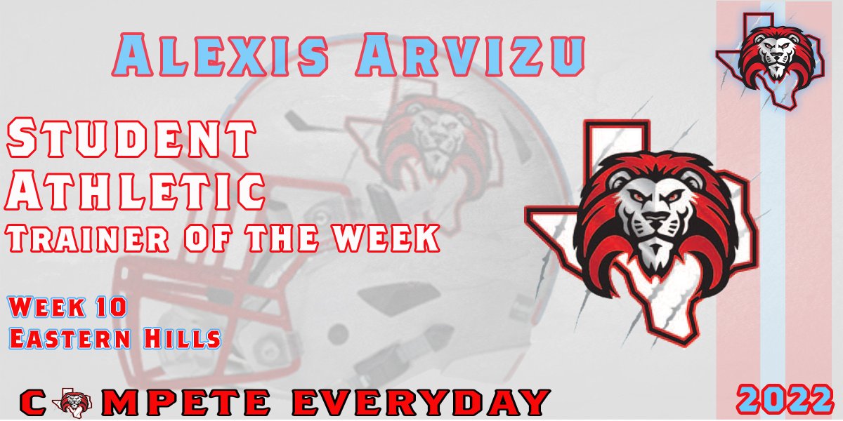 CastleberryLion's tweet photo. Congratulations to our Week 10
Student Athletic 
Trainer Of The Week
Alexis Arvizu

#CISDAthletics #CastleberryISD #CHS_lions #LionPride #CHSFamily #CompeteEveryday https://t.co/5jLFkfOoWA