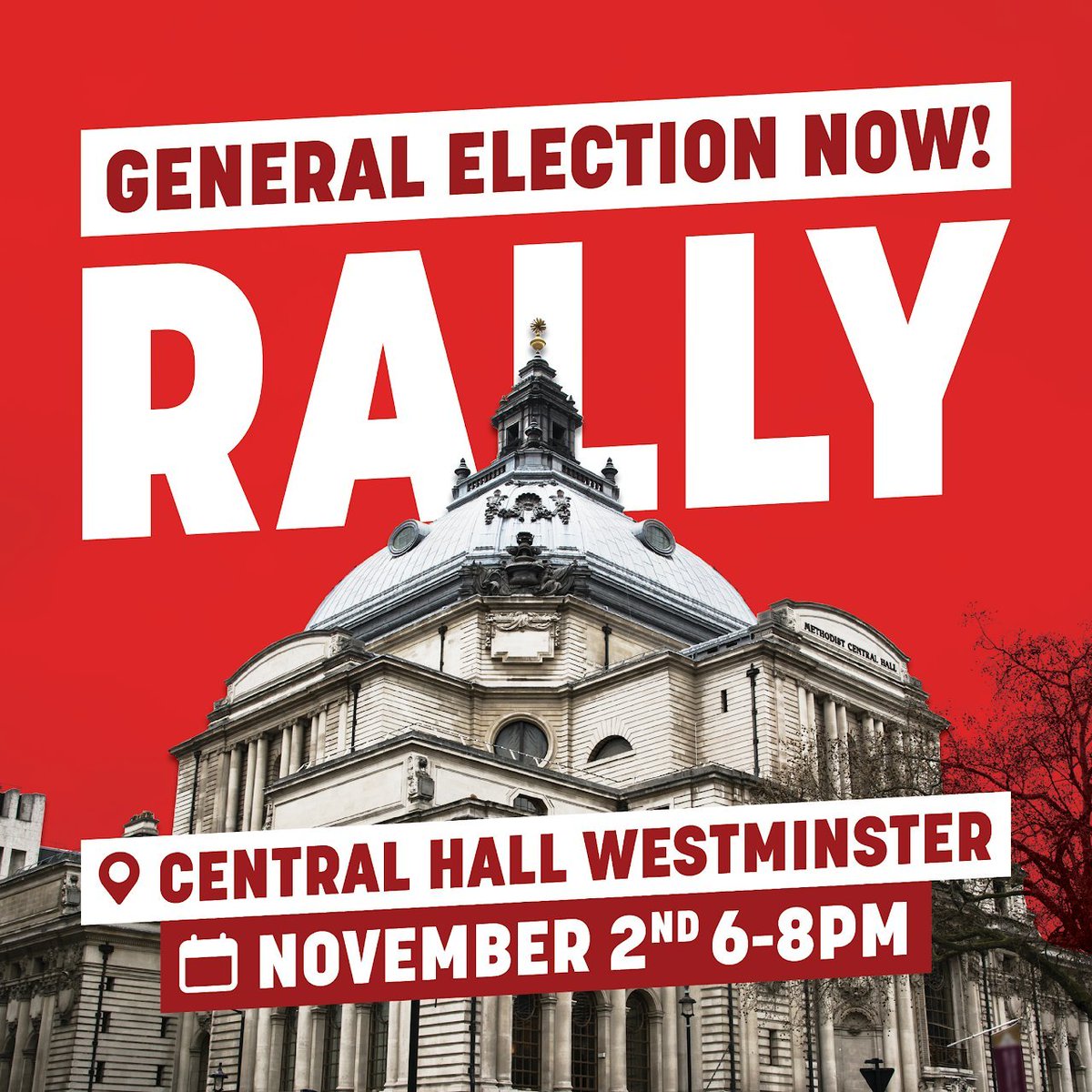 General Election Now.

tuc.org.uk/LondonRally