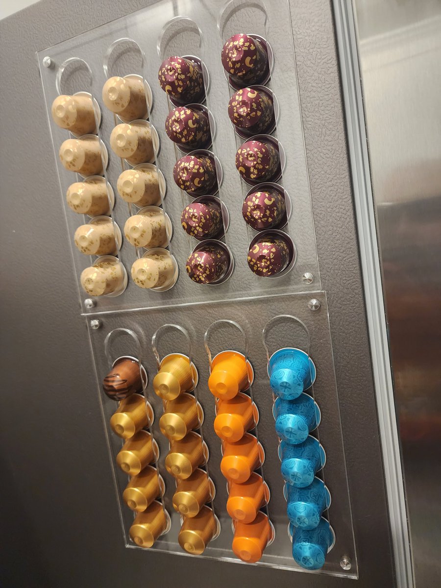 Nothing better than refilling my Nespresso pods 😍