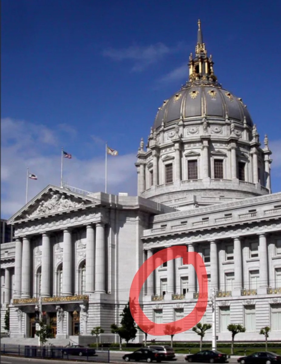 MB on Twitter "Its the SF city hall."