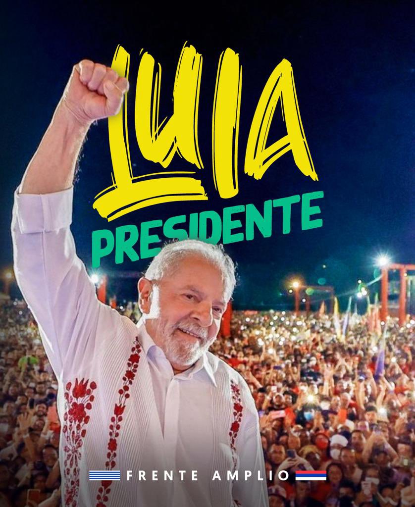LULA PRESIDENTE⭐️

El pueblo brasilero eligió, hoy ganó la democracia y Brasil volverá a ser feliz de nuevo.