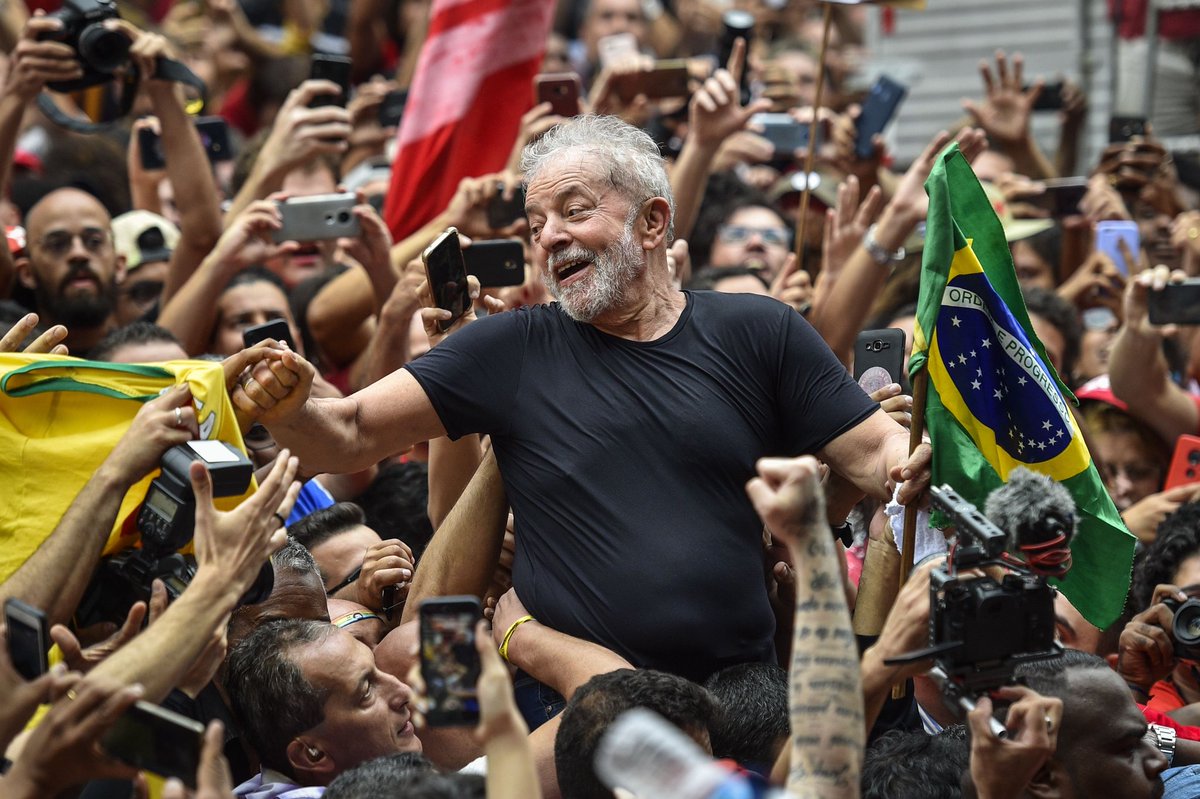 EVilluendasC's tweet photo. ¡ÚLTIMA HORA! Ya es oficial. Lo dijo el Tribunal Supremo Electoral: ¡Ganó Lula, ganó la esperanza! https://t.co/t5n4oCNgsF