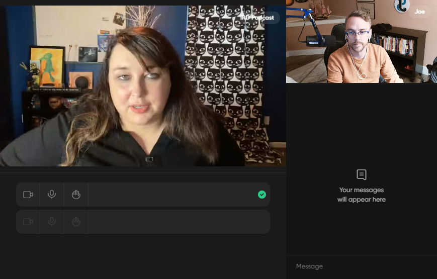 After a hiatus, we're back at it recording a new episode together. Stay tuned!