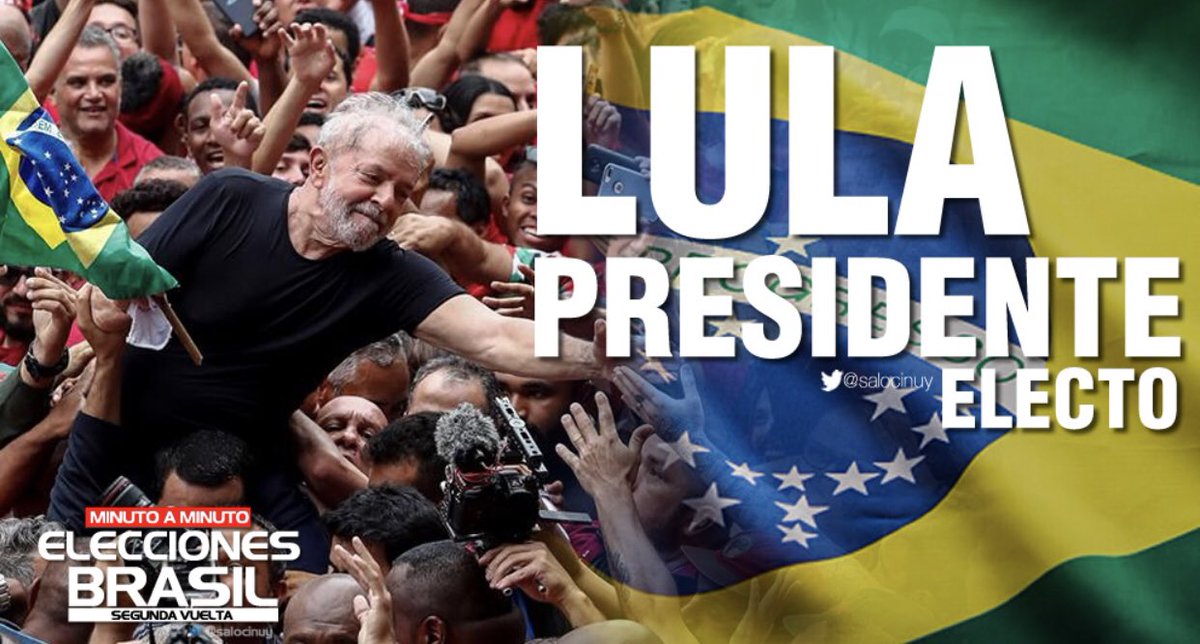 ¡Que alegría!

#EleccionesEnBrasil #BrasilDecide2022