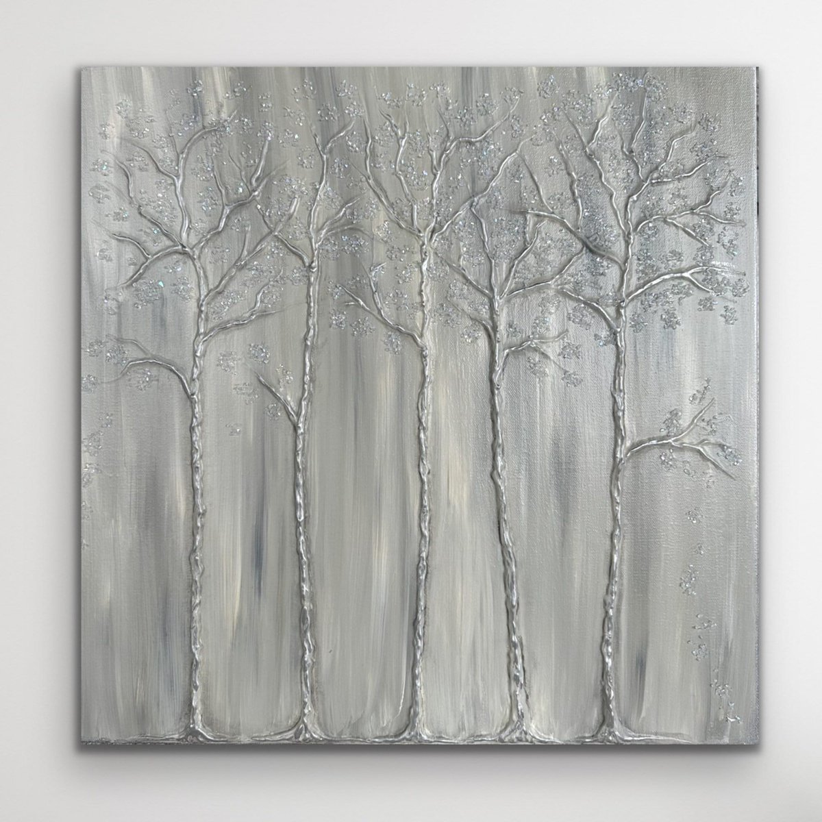 MKLongArt on Twitter "Sparkly Wall Art, Warm Gray Wall Art Home Decor