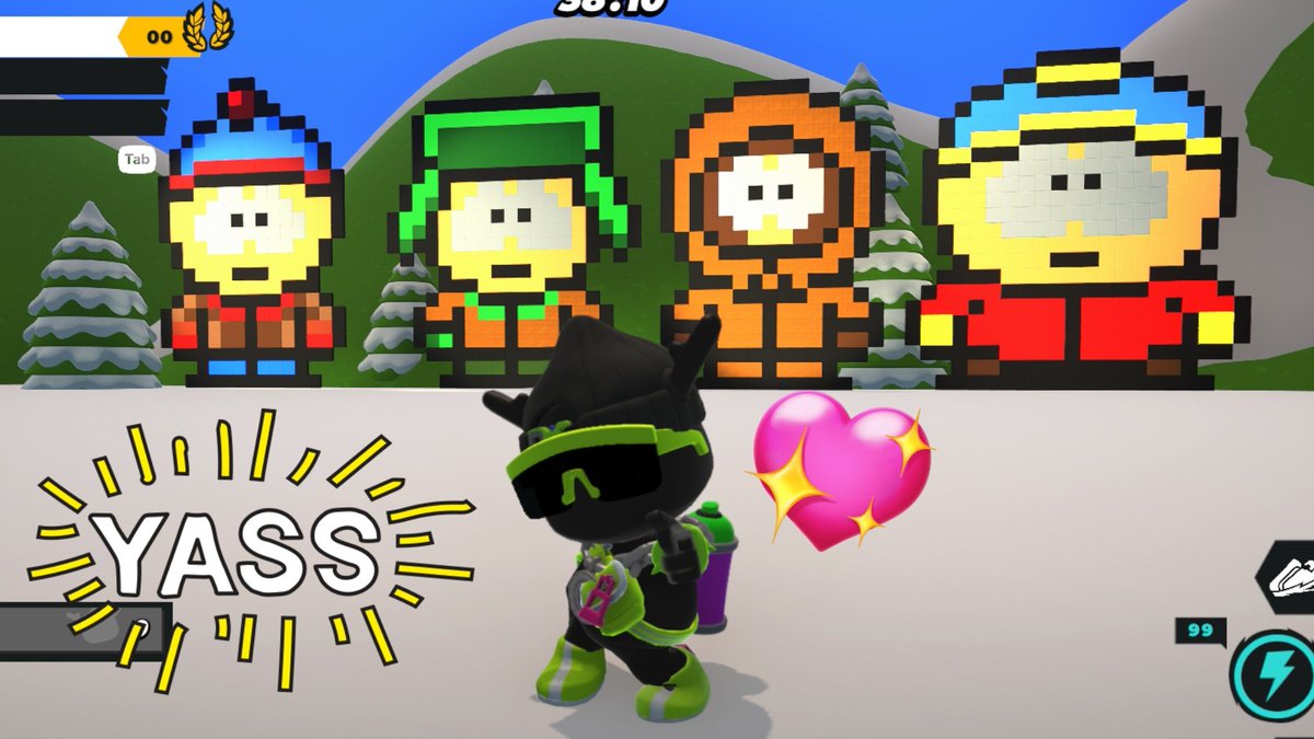 Created these wonderful children on my stream yesterday 🤭♥️.
I love them ✨
I wonder if <a href="/PlayBlankos/">Blankos Block Party</a> will collaborate with them 😁?
Everyone can meet them at a map called HEY DUDE.
#BlankosBlockParty
#SouthPark