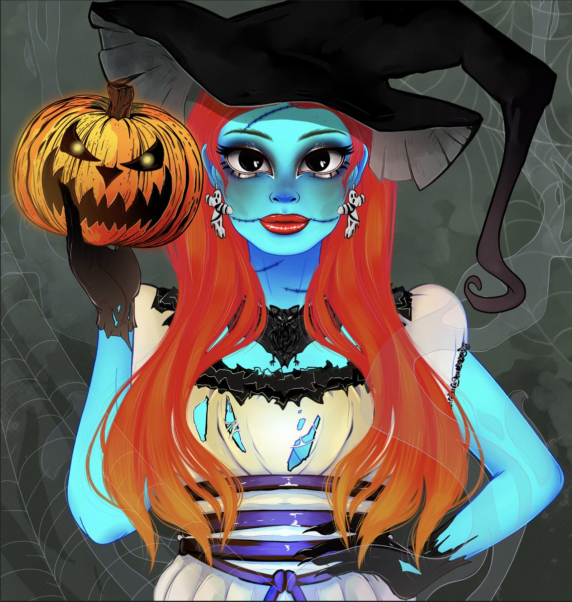 In the Halloween spirits 👻 ... We have a special Halloween Babe we are giving away to one lucky ghoul!

Enter if you DARE:
1. Follow <a href="/90sbabesnft/">90s Babes</a>
2. Retweet this post
3. Tag your friends 

Our lucky winner will be chosen 10/31 🎃