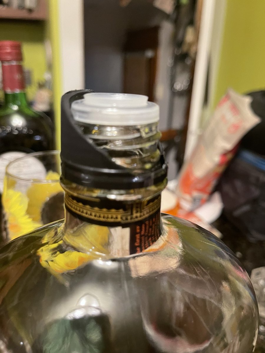 Good thing we have decanters. <a href="/Diageo_NA/">Diageo North America</a>  Just opened. @bulleitrye