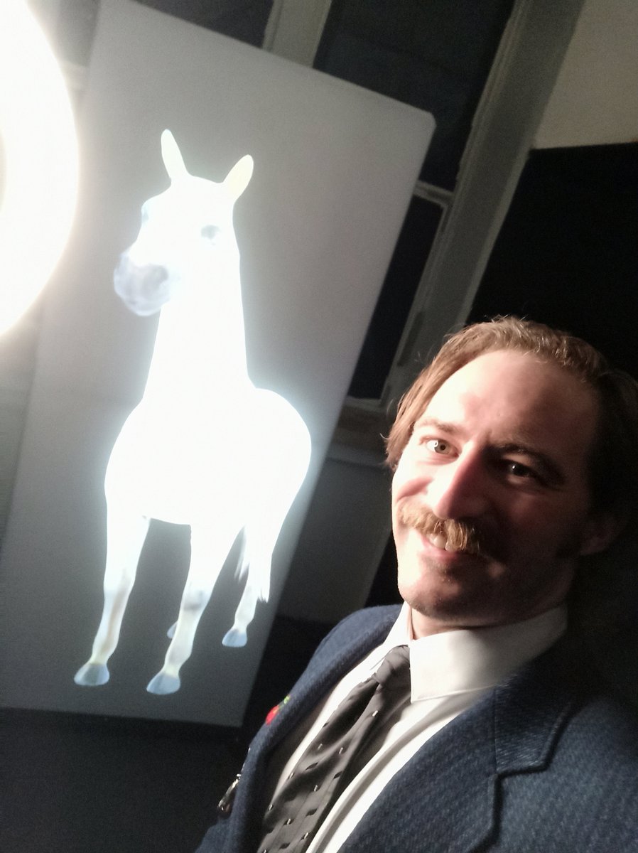 UzupisMUC's tweet photo. YEEEEEEEHA!!! 🐴Still can't believe this happened: Our mind-reading AI horse Smart Hans" won the main jury prize at @lab30_augsburg's Medienkunstfestival!!!🍒 

#AI #bias #augsburg #augsburgbewegtkultur 

More info: https://t.co/jZmsyk5voE https://t.co/fEnLJJXTCL