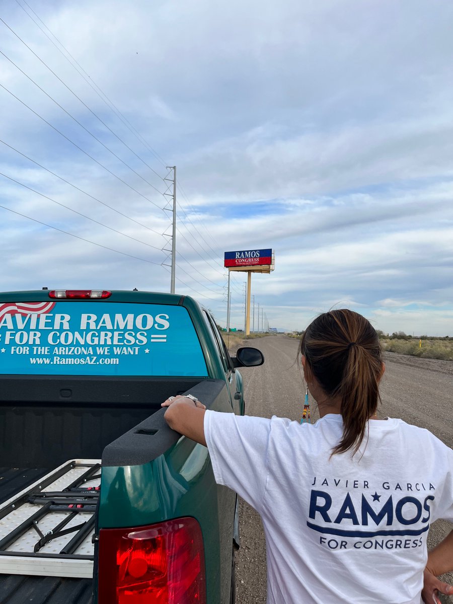 Signs of the time! Vote Ramos! ramosaz.com