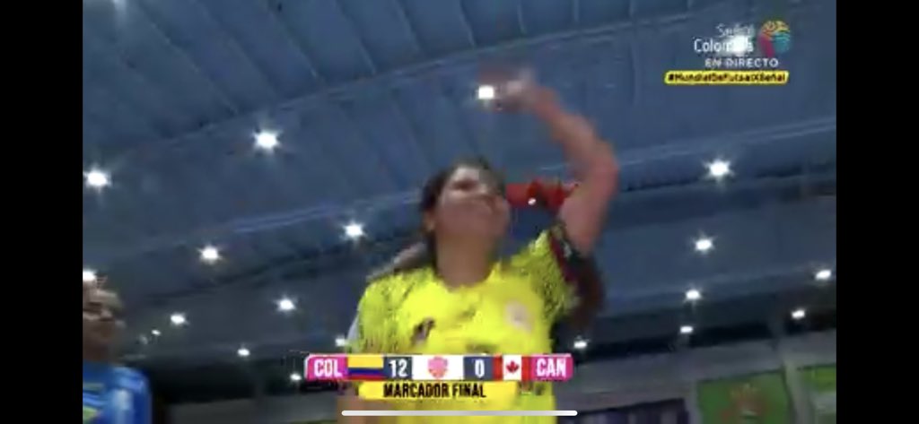 MaridanyR's tweet photo. Este 30 de octubre ganó el fútbol femenino en Colombia #VamosColombia #MundialDeFutsalXSenal #MundialFemeninoSub17 https://t.co/upnQsVnvds