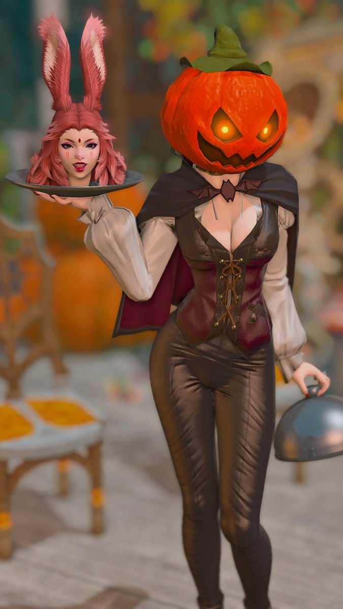 Venaticism's tweet photo. 🎃 Trick or treat~! 🎃
Good costume, right? At least I hope it's a costume...

[ #GPOSERS ] https://t.co/yHlLYoKgoD