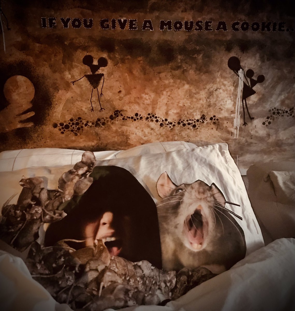 Kimlaray's tweet photo. #RogueHunt #Item16 #Gishoween In the artistic medium of your choice, depict a moment from a nightmare you once actually had in your sleep.
Inspired by Team Gratuitous Karaoke https://t.co/QDoNJNjLbi