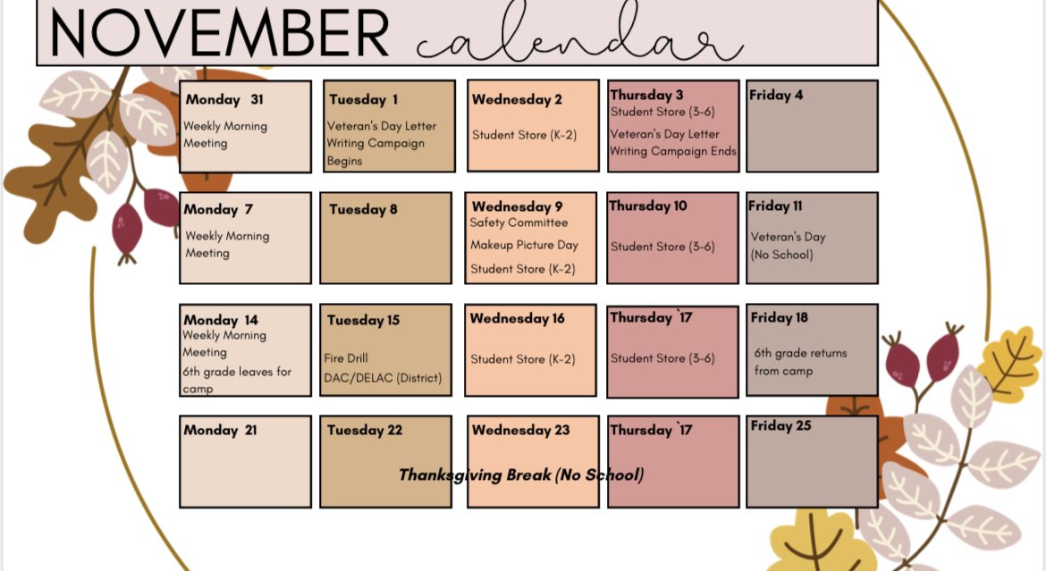 November is right around the corner 🍂. Check out what’s going on at Rohr 🦁 #rohrlions