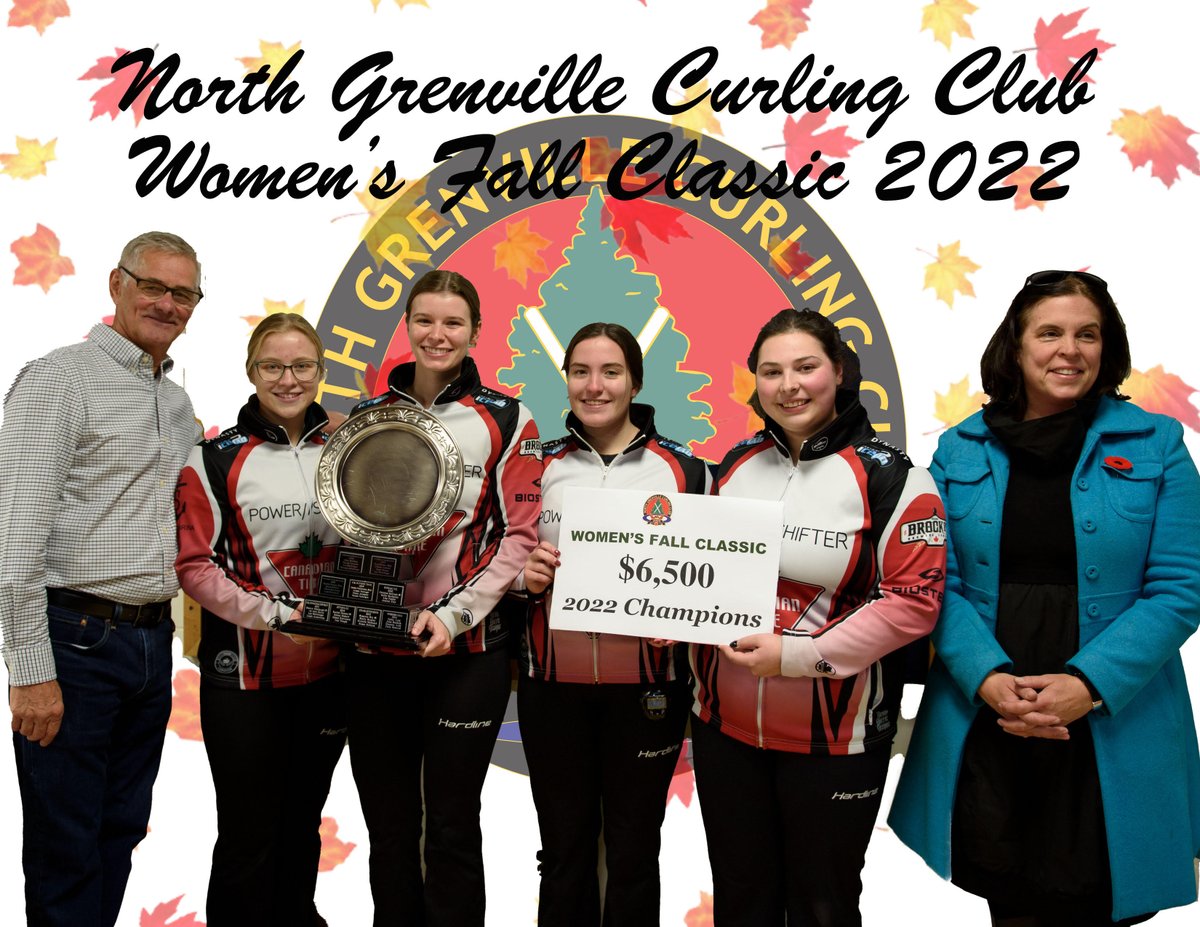 North Grenville C.C. (@ngcurling) on Twitter photo 2022 Fall Classic CHAMPIONS!
Congratulations to Team Ladouceur!
7 Straight wins through the B event to victory.
Tournament Chair Mitch Barsalou and Mayor Nancy Peckford pictured with the team.
#NGCCFallClassic @mikemartinpictures <a href="/NGCC_Classic/">NGCCFallClassic Curling</a>
curlingzone.com 2022 Fall Classic CHAMPIONS!
Congratulations to Team Ladouceur!
7 Straight wins through the B event to victory.
Tournament Chair Mitch Barsalou and Mayor Nancy Peckford pictured with the team.
#NGCCFallClassic @mikemartinpictures <a href="/NGCC_Classic/">NGCCFallClassic Curling</a>
curlingzone.com