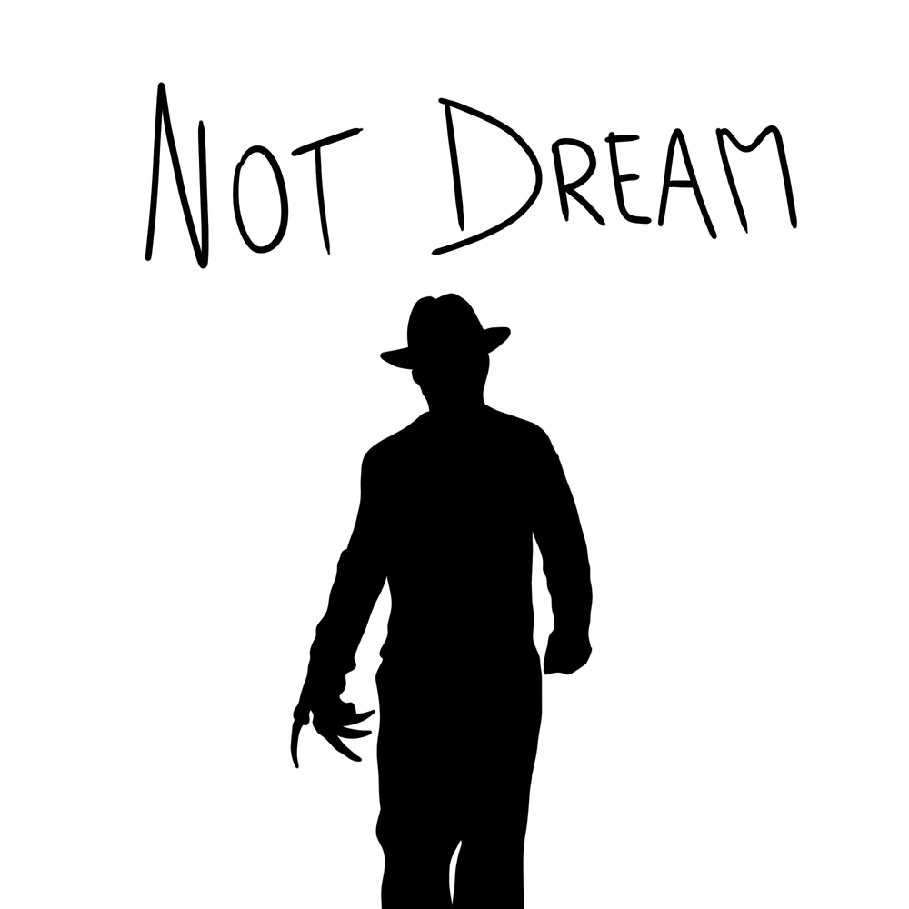secondrealm's tweet photo. so cool! one of the @notBanksyEchoes pieces i own was revealed. and it's halloween themed. here's Freddy! 🛌💭🔪 #NFTHalloween #NotDream https://t.co/x22X1HXami