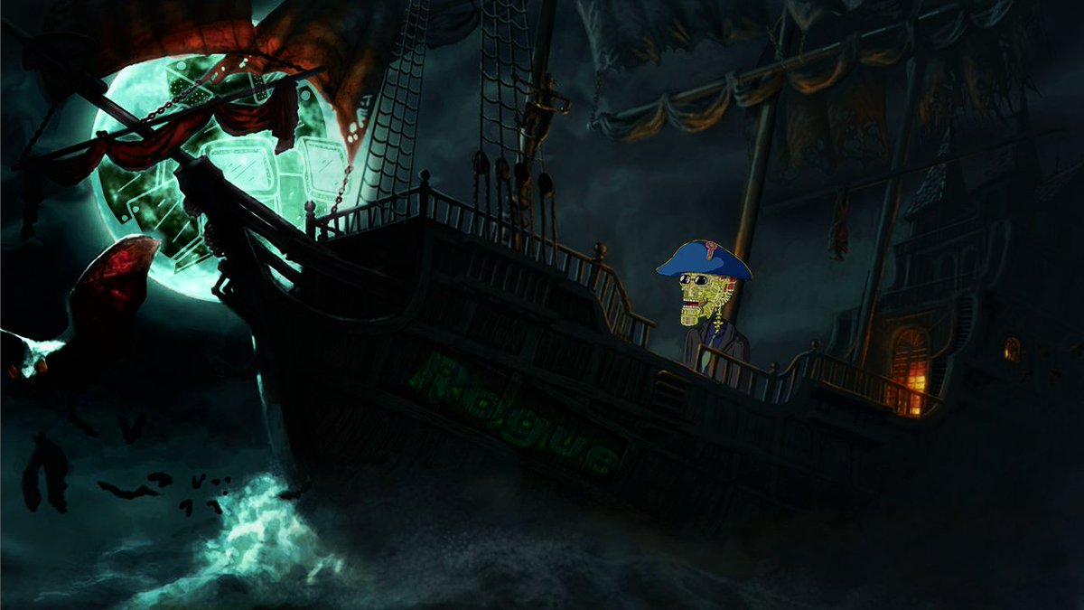 Just sailing towards Halloween 👻🎃

#RogueSocietyBot #RogueBot #NFTartwork #NFTcollections #NFTCommunity #nftart