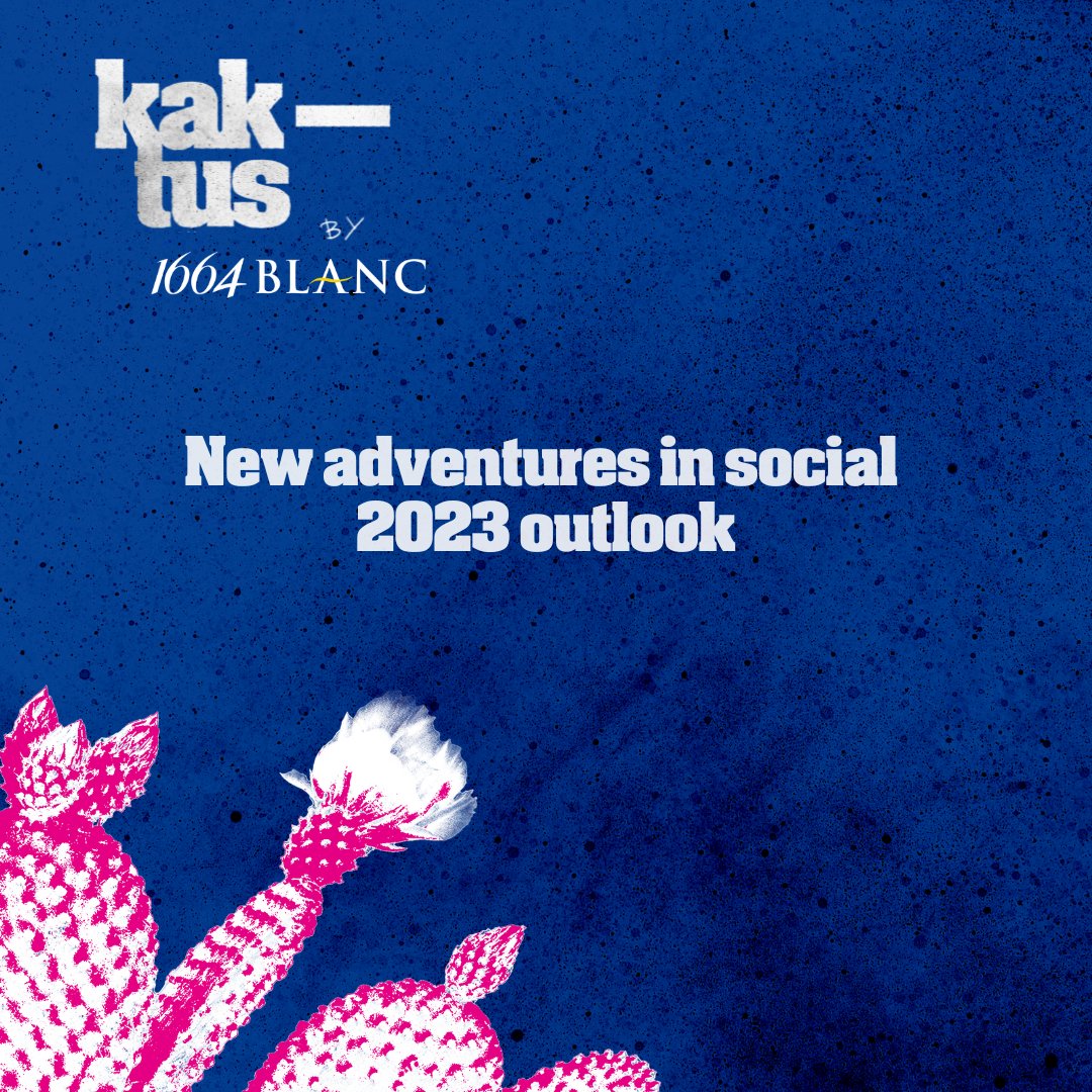 SANJA DIMITRIJEVIĆ, Client Service Director, We Are Social (Germany) sutra od 15.45h samo na festivalu #kaktus2022! 

Ceo program pogledajte na našem zvaničnom sajtu 🌵kaktus.rs