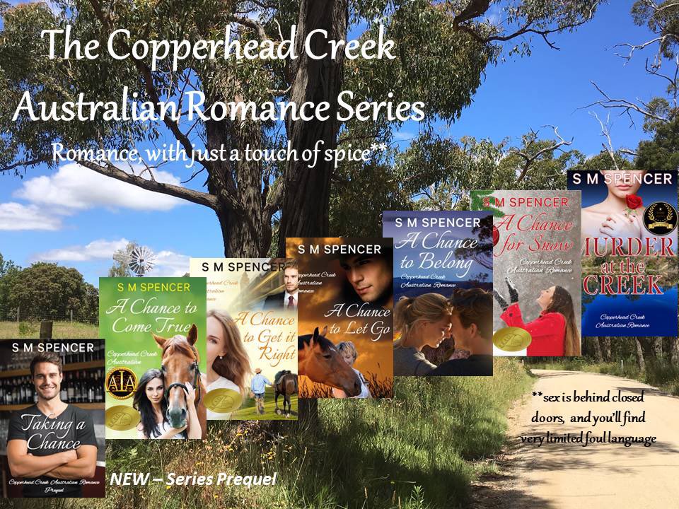 For the first time ever, I’ve dropped the price of every book in my Copperhead Creek series to just $.99 for the month of November. Only ebooks, only on Amazon. That’s less than a ☕️ these days! FREE to READ with #KindleUnlimited too! #IARTG #ASMSG amazon.com/Copperhead-Cre…