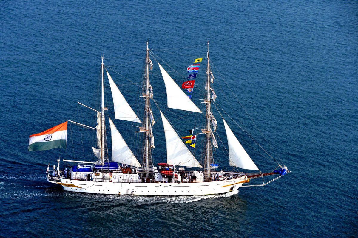INS training ship Tarangini visits Djibouti, in India's growing interest in the region
Angelo Cardarello - Meridiano 42
October 31, 2022

meridiano42.it/en/2022/10/31/…

India's military diplomacy initiative in #Djibouti, with the visit of the school ship INS #Tarangini.