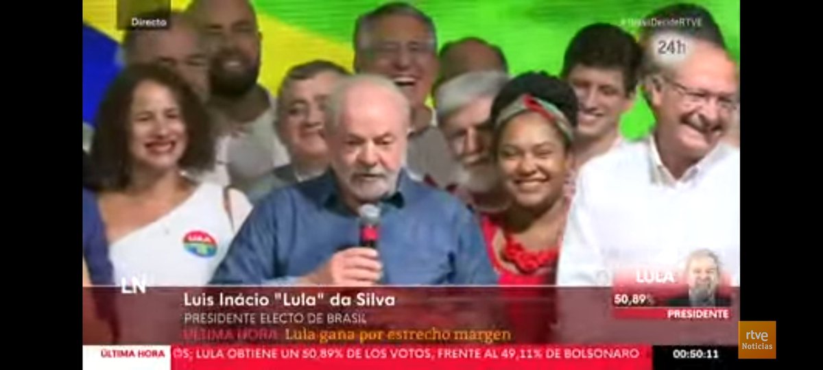 Ha ganado Lula Da Silva,se consolida la Unión Suramericana, Felicitaciones!