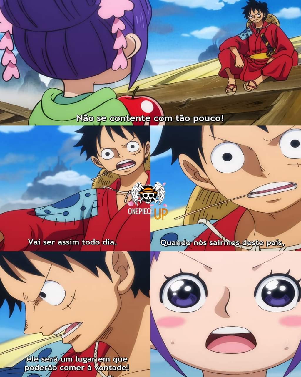 TE CONVIDO A MARATONAR ONE PIECE COMIGO E TODA VEZ QUE O LUFFY FALAR GENTE  SE BEIJA. - iFunny Brazil