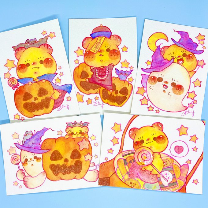 ハッピーハロウィーン!#Halloween #Halloween2022 #ハロウィン #ハロウィンイラスト2022 #ハロウィンイラスト展示会2022 #illustraion 