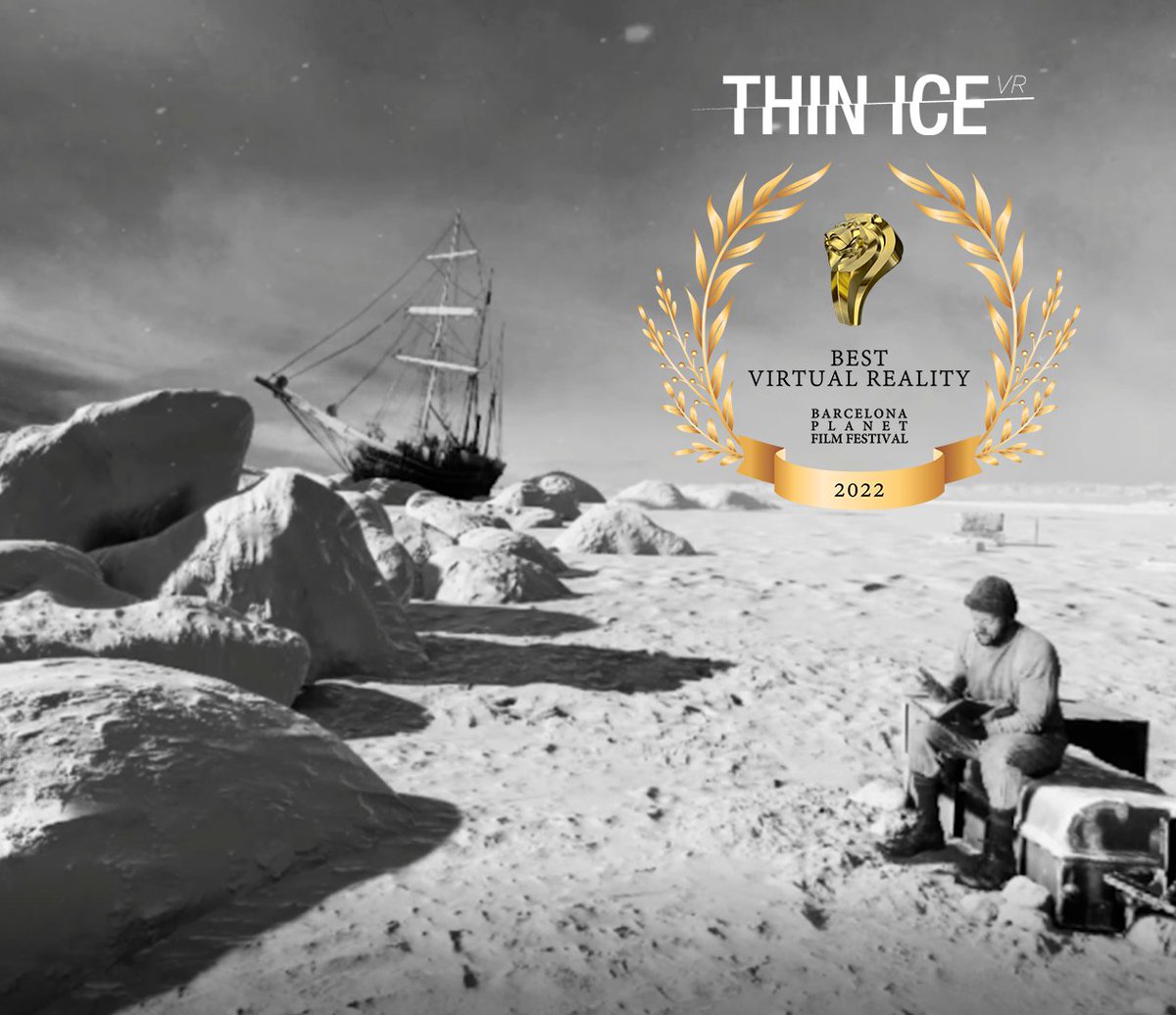 ThinIceVR's tweet photo. Muchas gracias to @barcelona_fest for awarding Thin Ice VR Best Virtual Reality / 360º film! 🏆

We are thrilled to receive recognition from a festival dedicated to innovative and independent stories with a unique voice and message from across the globe. https://t.co/NVcxsGVD20