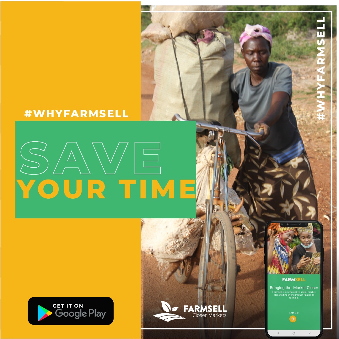 Wodengacyrus1's tweet photo. With the invention of the #FarmsellApp, you save your time of moving long distances to physical markets as #YourPhoneIsYourMarketplace. What are you waiting for? Download the #FarmsellApp,  today from Google Play Store or Apple Store and enjoy buying and selling.
@FarmsellApp https://t.co/rSSaJpisQl
