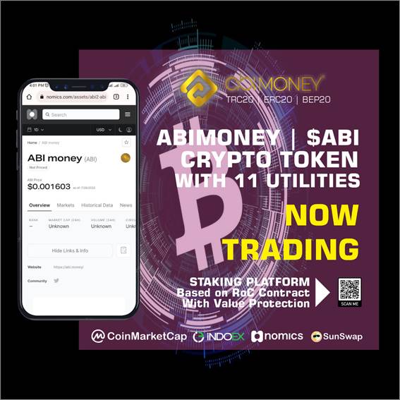 abi_token's tweet photo. Abimoney ABI 2023 2024 abitechno abilive abitradeKripto Di Indonesia Cryptocurrency Ftm
#Abimoney #ABI #abitechno #abilive #abitradetoken #bitcoin #legend #tokens #on #EthereumMerge https://t.co/klLfROounm